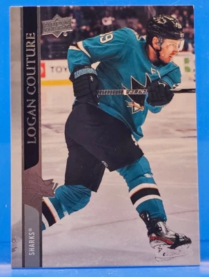 Logan Couture, C - Upper Deck - Sharks, 2021 - #397 - Image 1 of 2