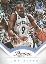 2013-14 Prestige Basketball #135 Tony Allen 