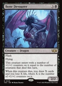 Bone Devourer NM MTG Tarkir: Dragonstorm TDM TDC Magic - Picture 1 of 3
