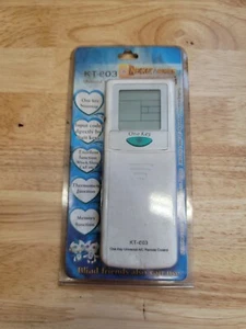 KT-e03 AC Wireless Remote Compatible with Daikin, Toshiba,Fujitsu,York,LG,Trane, - Picture 1 of 2