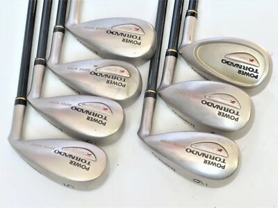 KASCO POWER TORNADO For Senior R2-FLEX 7PC IRONS SET GOLF CLUBS NWO - Image 1 of 4