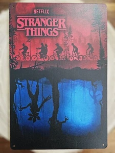 🍀 Blechschild Metallschild Serie Series Stranger Things Horror Tin Sign - Picture 1 of 2