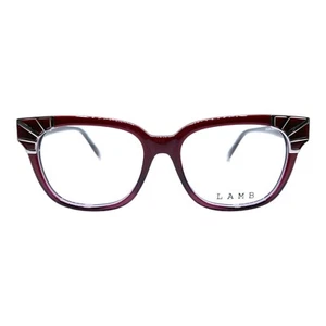 AUTHENTISCH & NEU - L.A.M.B. - LA003 BUR 52/16/135 - BORDEAUX - BRILLE & ETUI - Bild 1 von 3