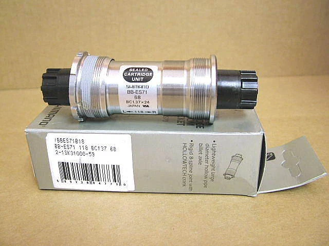 New-Old-Stock Shimano Deore XT Octalink (BB-ES71) Bottom Bracket (68x118mm) - Image 1 of 1