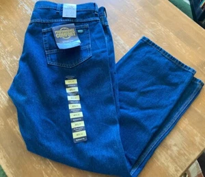 NEW Key Men's Ring Spun Relaxed Fit Denim Jeans SZ 40 X 32 NWT 5 Pocket Jeans - Picture 1 of 5