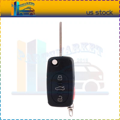 Mando a distancia para coche Audi S4 2000 2001 2002 2003 2004 2005 sin llave 4 botones Foto 1 de 4