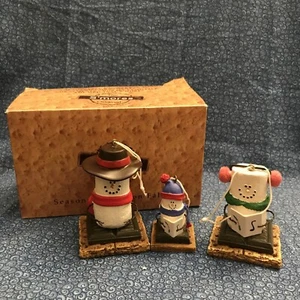 The Original S'mores Caroling Family Ornaments By Midwest Seasons of Cannon NIB - Picture 1 of 6
