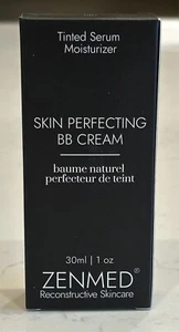 Zenmed Skin Perfecting BB Cream Tan Tinted Serum Moisturizer Anti-Aging 1oz/30mL - Picture 1 of 2