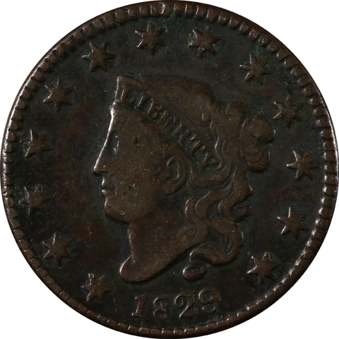 1829 Large Cent Great Deals From The Executive Coin Company Cover