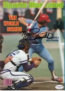 MIKE SCHMIDT Signed 10/27/1980 Sports Illustrated Magazine ALA F11801 - Picture 1 of 1