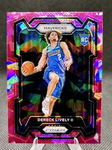 2023-24 Panini Prizm Pink Ice Prizm Dereck Lively RC Rookie #163 - Bild 1 von 2