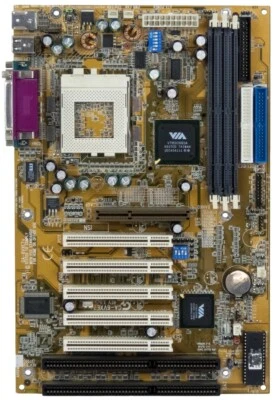 Placa Base ATX GIGABYTE GA-6VXE7+ REV.3.0 ZÓCALO 370 DIMM PCI ISA - Imagen 1 de 2