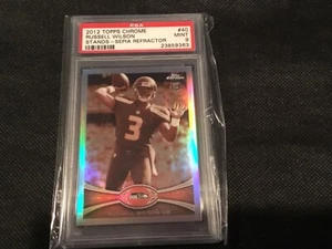 Tarjeta de novato 2012 Topps cromada de fútbol americano - Russell Wilson SEPIA #/99 - RARA - Seahawk - Imagen 1 de 1