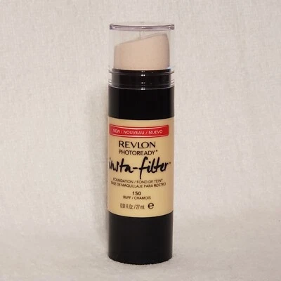 REVLON PHOTOREADY INSTA-FILTER FOUNDATION #150 BUFF 0.91 oz, NEW & SEALED - Image 1 of 2