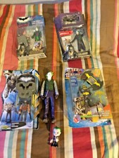 Batman- The Dark Knight- The Joker - Bane - 6 Total- 4 Loose- 4 Sealed See Pics