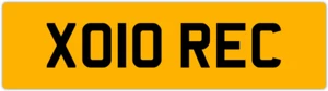 X REC ABSCHLEPPWAGEN BERGUNG PRIVATZULASSUNG GESCHÄTZTES AUTO NUMMERNSCHILD XO10 REC - Bild 1 von 4