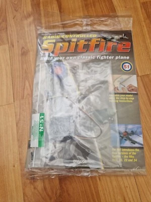 1/10 DEAGOSTINI Problema 51 Costruzione il Tuo RC Radiocomandato Spitfire Model - Immagine 1 di 2