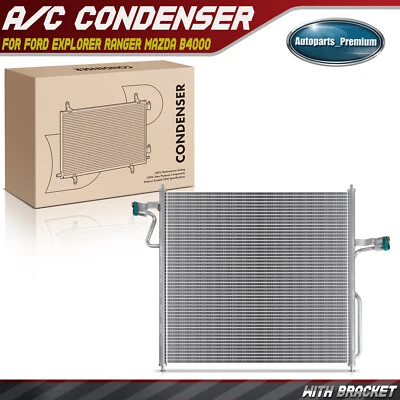 AC Condenser for Ford Explorer 1996-2001 Ranger Mazda B4000 Mercury Mountaineer - Image 1 of 4