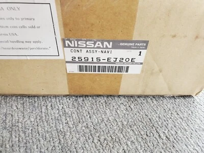 Infiniti M35 M45 2006 Bluetooth navegación/DVD sistema control conjunto 25915-EJ20E Foto 1 de 4