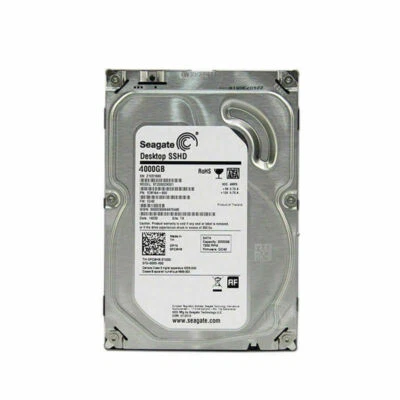For Seagate Desktop SSHD 4TB 5900 RPM 3.5" ST4000DX001 SATA Internal Hard Drives - Image 1 of 4