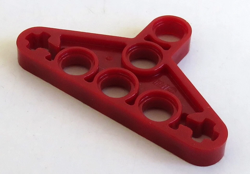 LEGO Technic - Liftarm Dreieck / Triangle, dünn, dunkelrot # 2905 - Bild 1 von 1