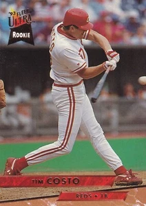 1993 Fleer #326 Tim Costo Cincinnati Reds Rookie - Bild 1 von 2