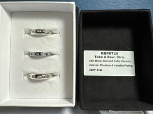 Ring Bomb Party 2024 Luxe Bands Size 6 “Take a Bow, Diva” RB8729 - Picture 1 of 6