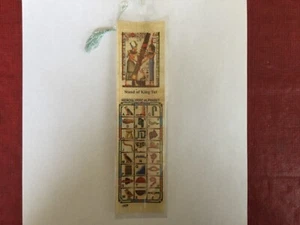 Bookmark Beauriful Pharaonic Authentic Egyptian Papyrus Learn Hieroglyphics C43 - Picture 1 of 3