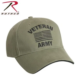 Rothco Vintage Low Profile Cap - Army Veteran - Picture 1 of 1
