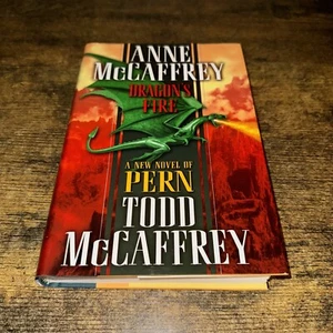 Anne & Todd McCaffrey DRAGON'S FIRE hardcover book w/dust jacket, First Edition - Picture 1 of 4