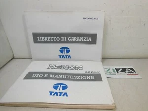 Libretto Manuale Uso Manutenzione Italiano Tata Xenon 2009 - Foto 1 di 2