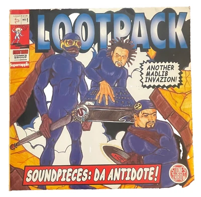 Lootpack - Soundpieces: Da Antidote! Limited Edition 3xLP / +7". 1999 Original. - Image 1 of 4
