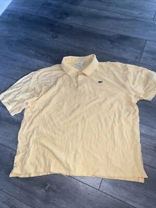 Lacoste Herren Poloshirt Gelb Kurzarm Größe 9 - Bild 1 von 4