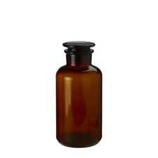 Apothecary Bottle 125ml Amber Glass Oil Vinegar Fragrance Storage Jar Vase