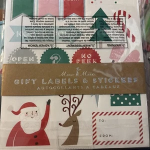 Meri Meri Nutcracker Gift Label Stickers Gift Tags Brand New - Picture 1 of 4