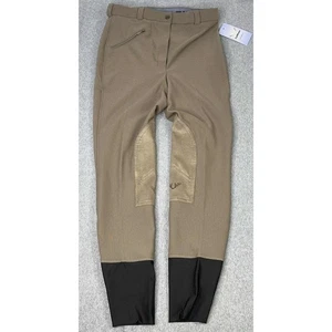 NEU JPC Equestrian Tuffrider Ribb Knee Patch Reithose taupe Damengröße 30 - Bild 1 von 8