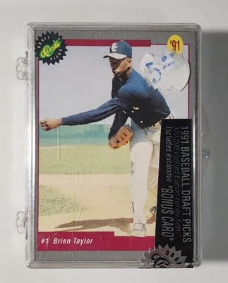 1991 Classic Draft Picks Baseball Complete Box Set Factory Sealed - Image 1 of 3