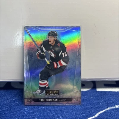 2024-25 OPC PLATINUM TAGE THOMPSON ARCTIC FREEZE REFRACTOR  /99 - Image 1 of 2