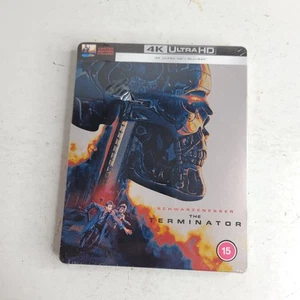 The Terminator (4K/Blu-ray) Zavvi Exclusive Steelbook - Brand New - Region Free - Picture 1 of 3