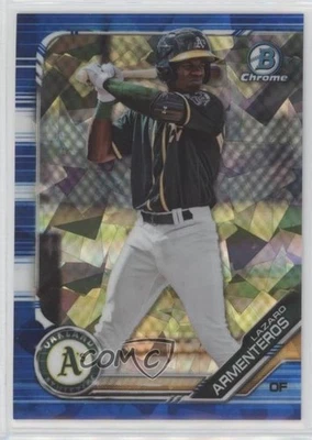 2019 Bowman Chrome Draft Sapphire Edition Blue /99 Lazaro Armenteros #BDC-198 - Image 1 of 2