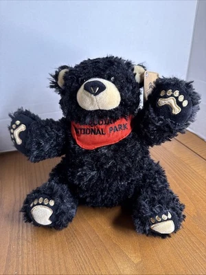 Sequoia National Park Black Bear Plush ~9 Inches Tall Plushie Bear - Image 1 of 4