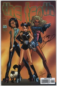 1998 Image Comics #7 Das zehnte Cover B signiert Tony Daniel Adrenalyn - Bild 1 von 2