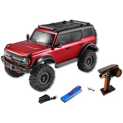 DF-Models 3150 DF-4S 1:10 4WD Crawler Varant 313mm Scale RTR LED Seilwinde -rot - Bild 1 von 4
