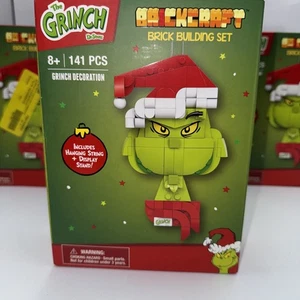 Grinch Dr. Seuss Brickcraft Building Set Lot of 9 – Christmas Decorations - Picture 1 of 6