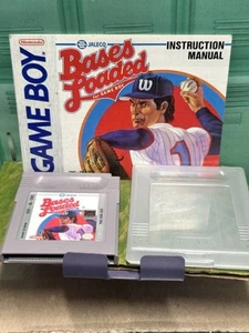 Bases Loaded (Nintendo GameBoy) GETESTET mit Handbuch/Booklet & Hülle - KOSTENLOSER VERSAND - Bild 1 von 5