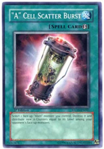 'A' Cell Scatter Burst - STON-EN041 - Common - Unlimited Edition - Heavily Playe - Image 1 of 1