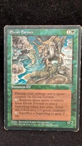 Elvish Farmer - Fallen Empires Regular MP Magic The Gathering - Picture 1 of 2