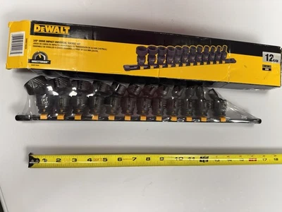 DEWALT 3/8 In. Drive  Impact Universal SAE Socket Set (12-Piece)-New - Image 1 of 4