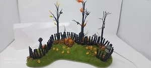 Department 56 Halloween Village Haunted Fiber Optic Backdrop ( In Box ) - Picture 1 of 4