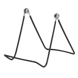 SSWBasics 4 ¾ x 3 ¾ inch Adjustable Black Vinyl Coated Easel - Pack of 6- Black - Picture 1 of 1